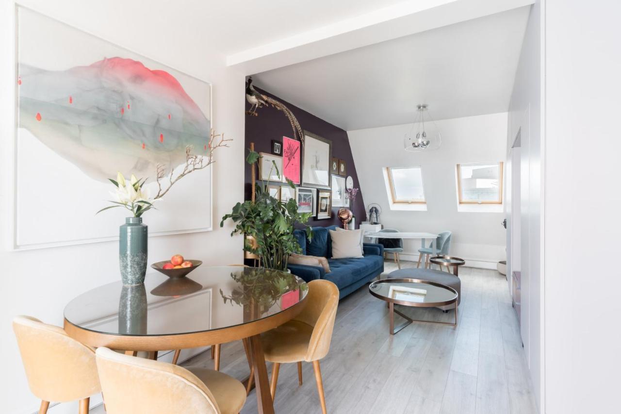 Bright And Homely 1 Bedroom Rooftop Apartment In The Marais In Paris Exterior photo