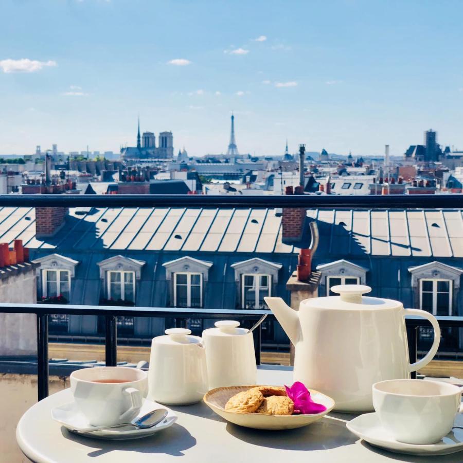 Bright And Homely 1 Bedroom Rooftop Apartment In The Marais In Paris Exterior photo